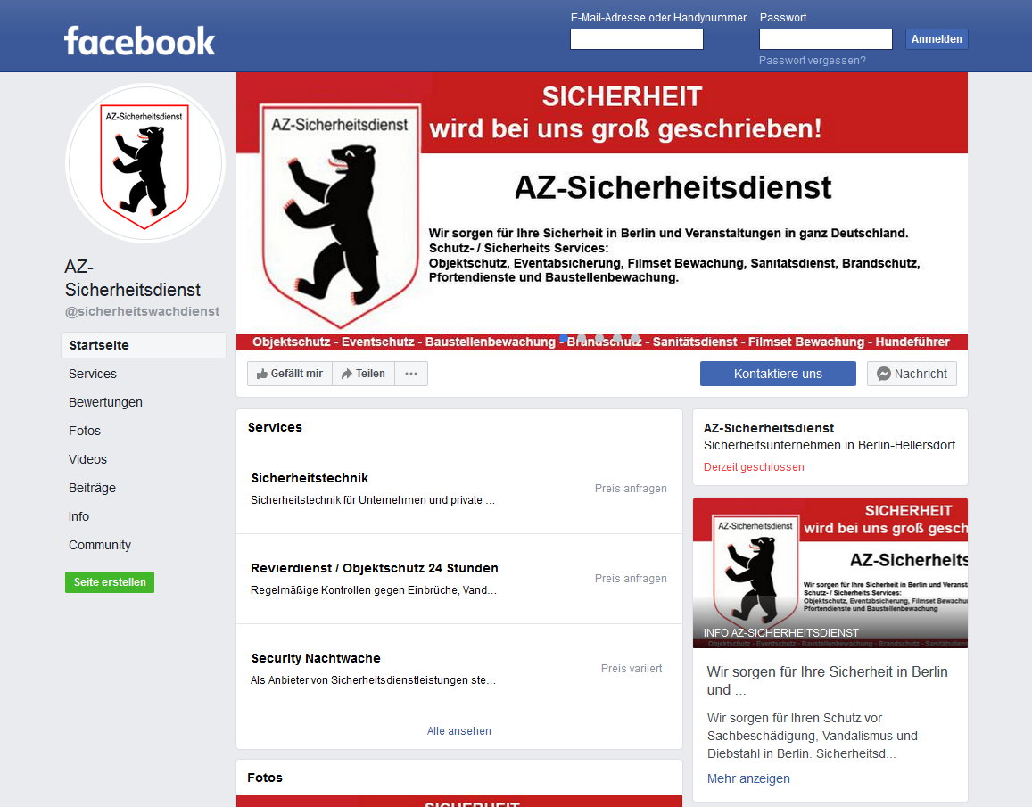 az-sicherheitsdienst-facebook