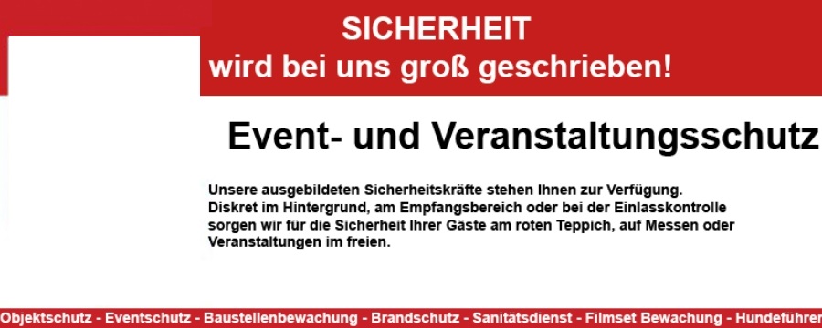 Eventschutz