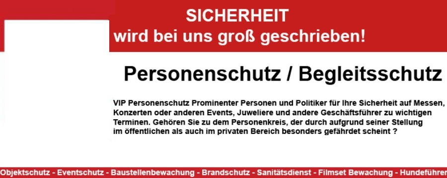 Personenschutz