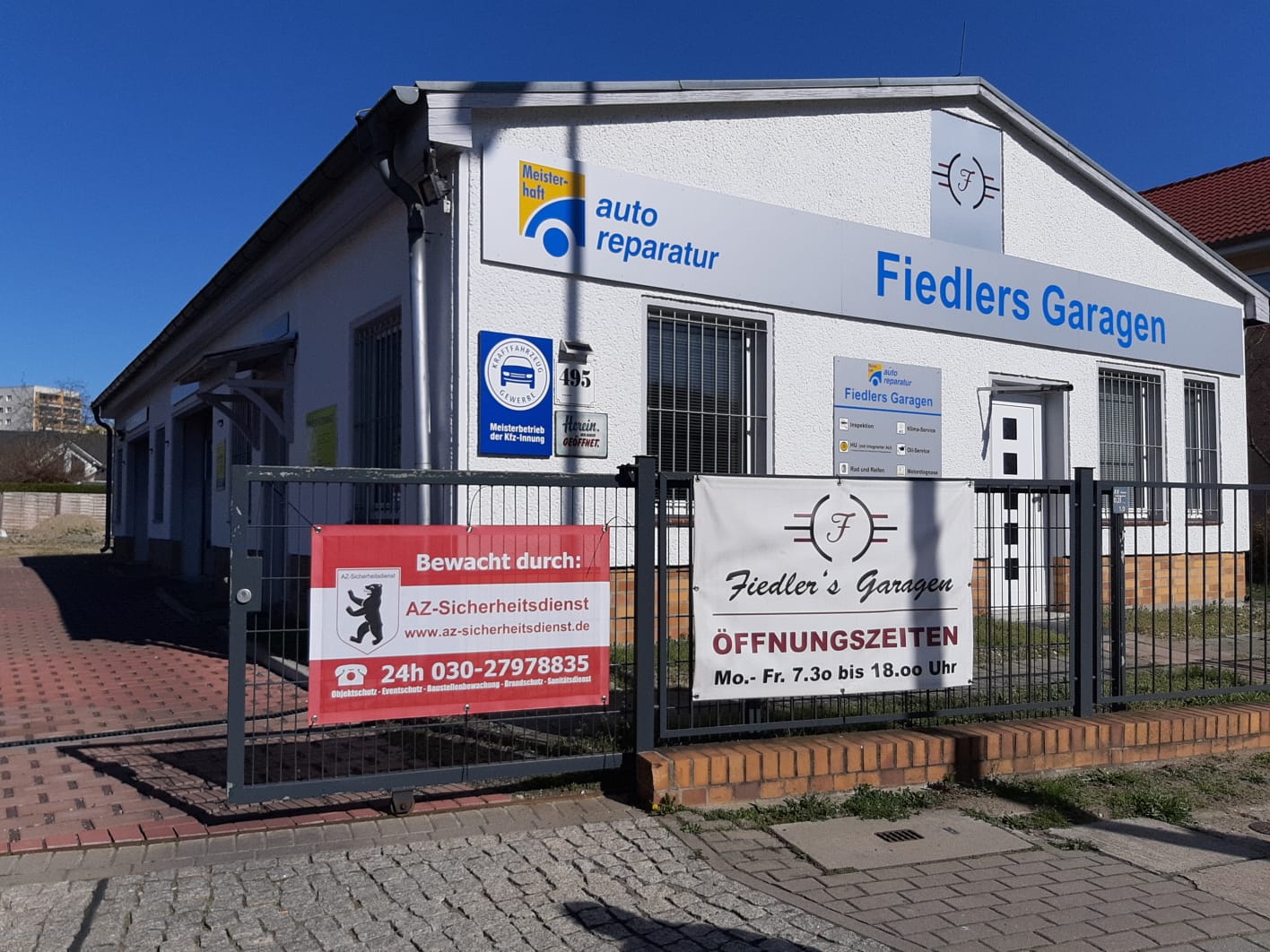 Fiedlers Garagen KFZ Werkstatt Marzahn
